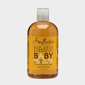 Shea Moisture’s Raw Shea Chamomile & Argan Oil Baby Wash and Shampoo Review