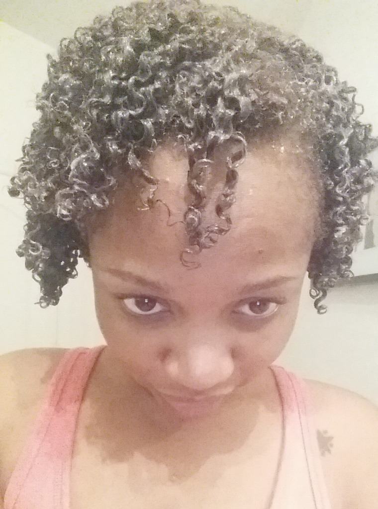 cherry lola treatment, natural hair, the little in jen that could, curly hair, hair treatment