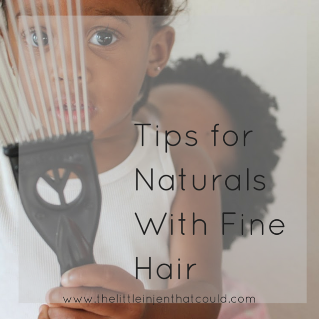 Tips for Naturals With Fine Hair