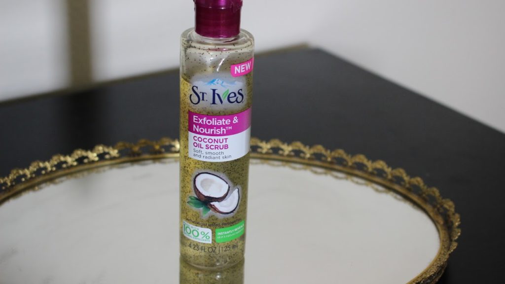 st ives scrub, coconut oil scrub, st. ives scrub review