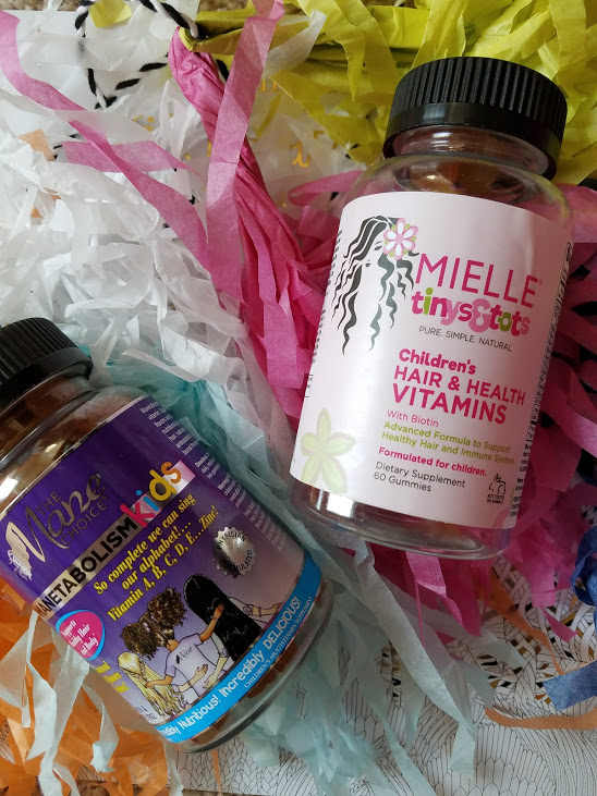 Mielle Organics kids gummies, kids multivitamin, natural hair blog, mom blog, black owned brands, the little in jen that could blog